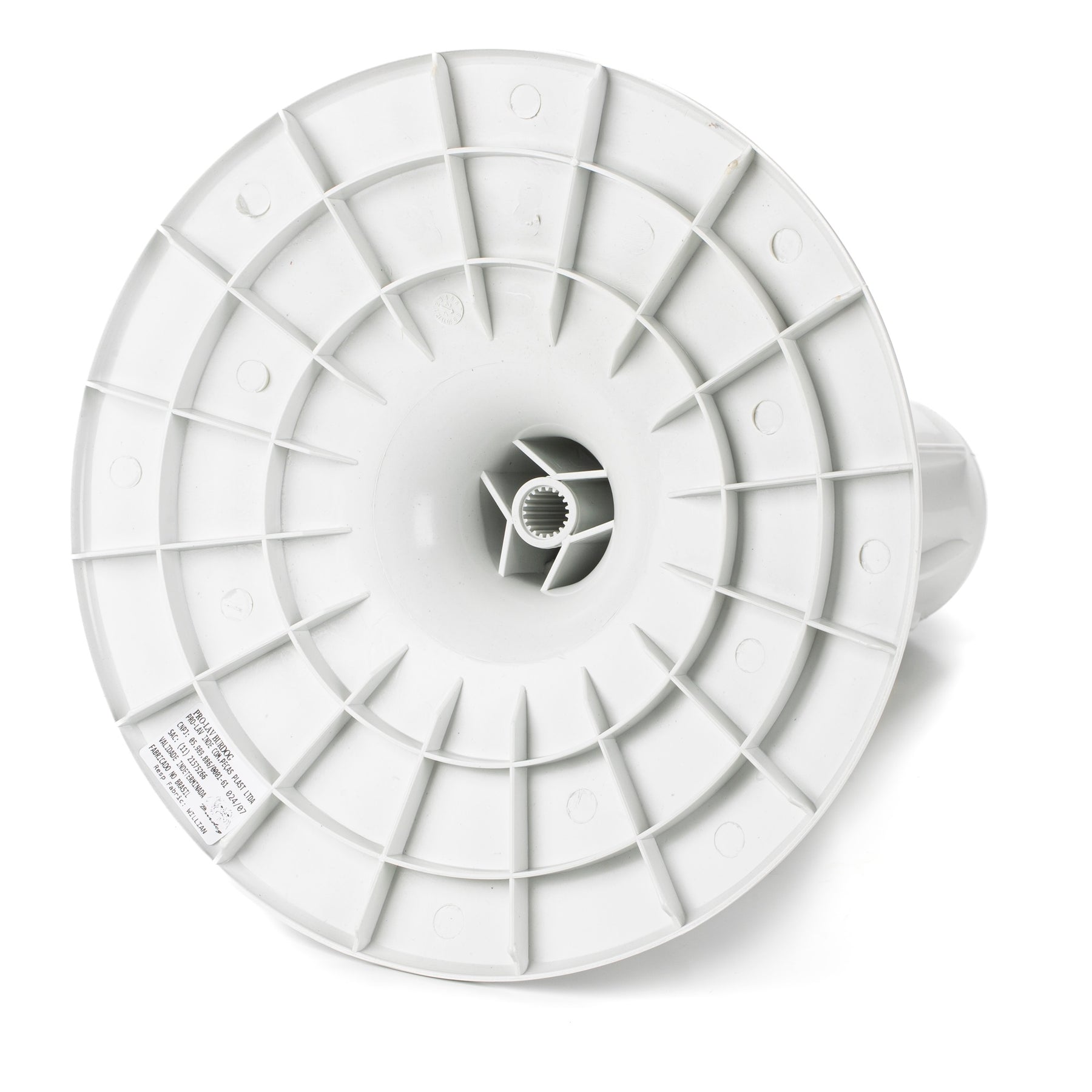 Agitador Simples  8 Blades De Máquina De Lavar Brastemp Consul Burdog W10669206p