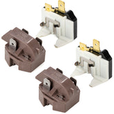 Kit 2 Rele Ptc + 2 Protetor Termico Universal Geladeira 110v