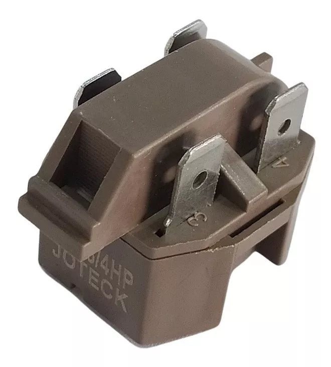 Kit Rele PTC e Protetor Térmico Bivolt 1/4 a 1/10 hp