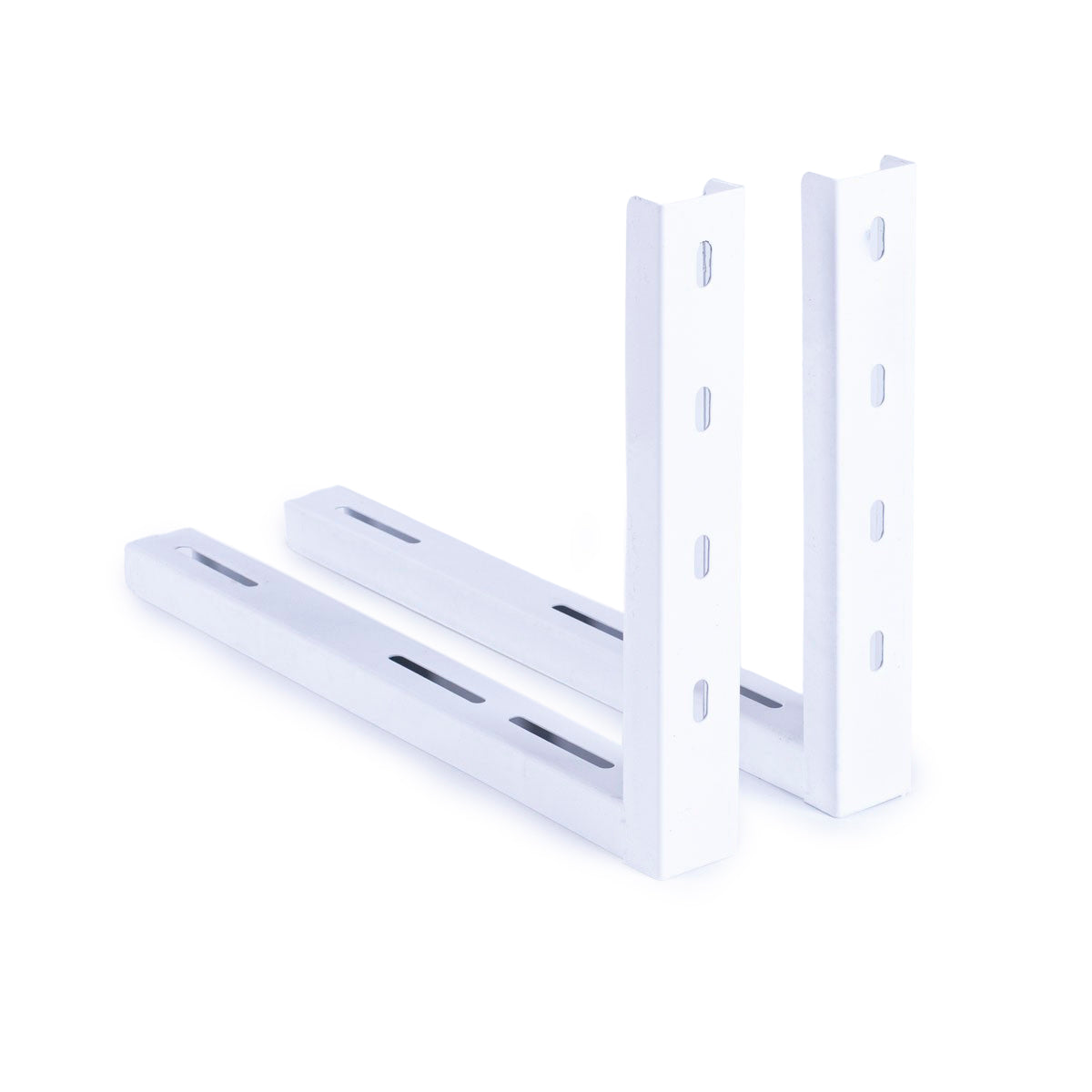 Kit 2 Suporte Para Ar Condicionado Split De 7000-12000 Btus 450mm Condensadora Retangular e Barril