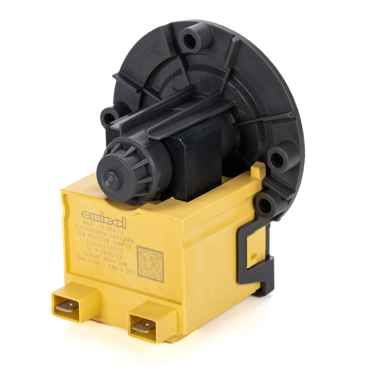 Eletrobomba de Maquina de Lavar Electrolux, Consul e Brastemp Universal 127v com Proteção de Fusível