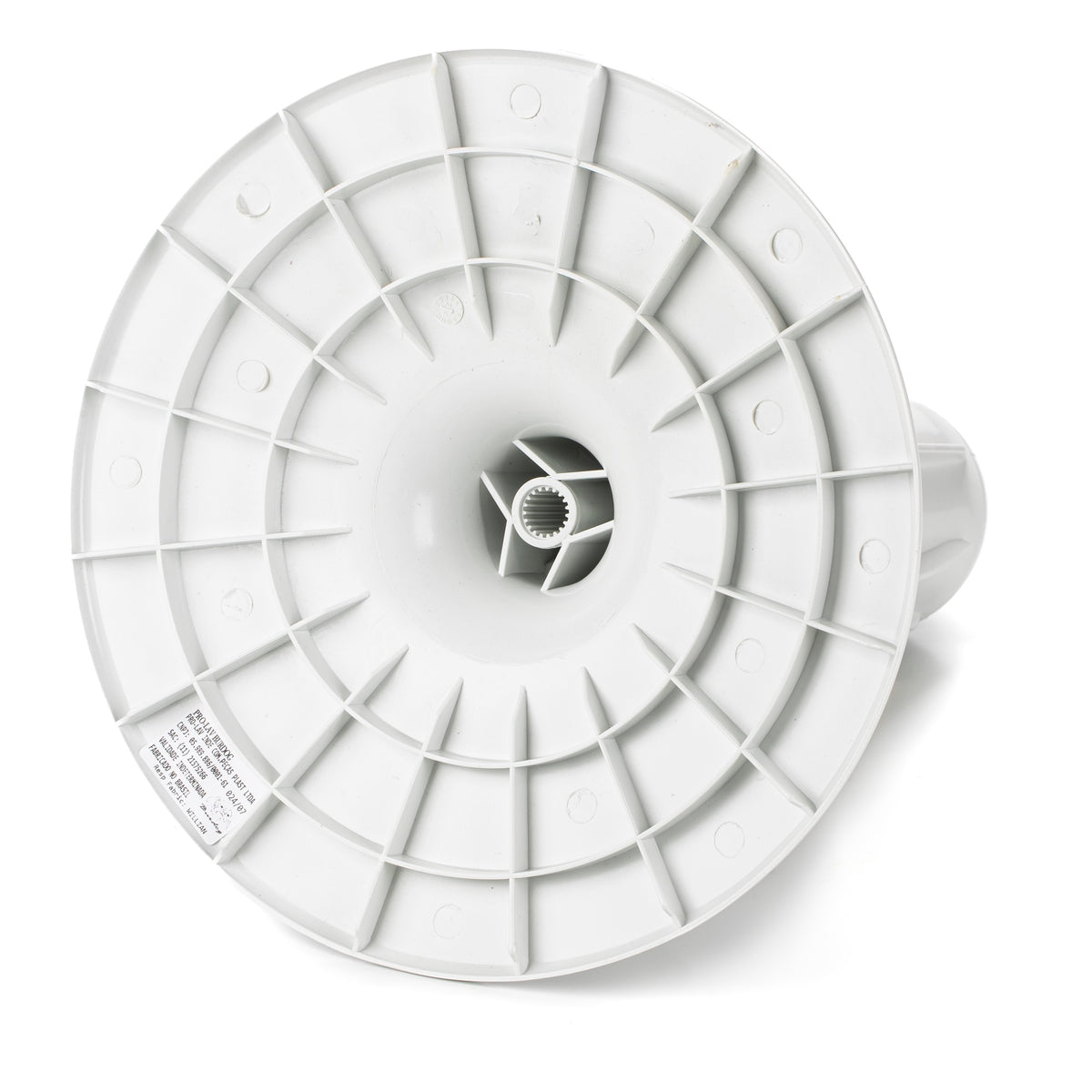 Agitador Simples  8 Blades De Máquina De Lavar Brastemp Consul Burdog W10669206p