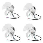 Kit 4 Micro Motor Ventilador 1/40 Bivolt AgeTherm Exaustor Hélice Plástico para Freezer, Balcão