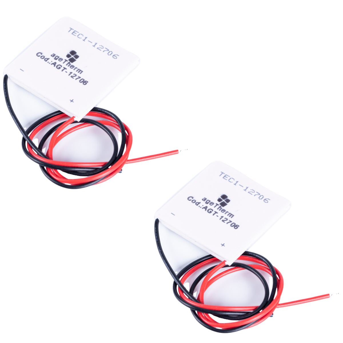 Kit 2 Pastilhas Peltier Tec1-12706 60w 6a