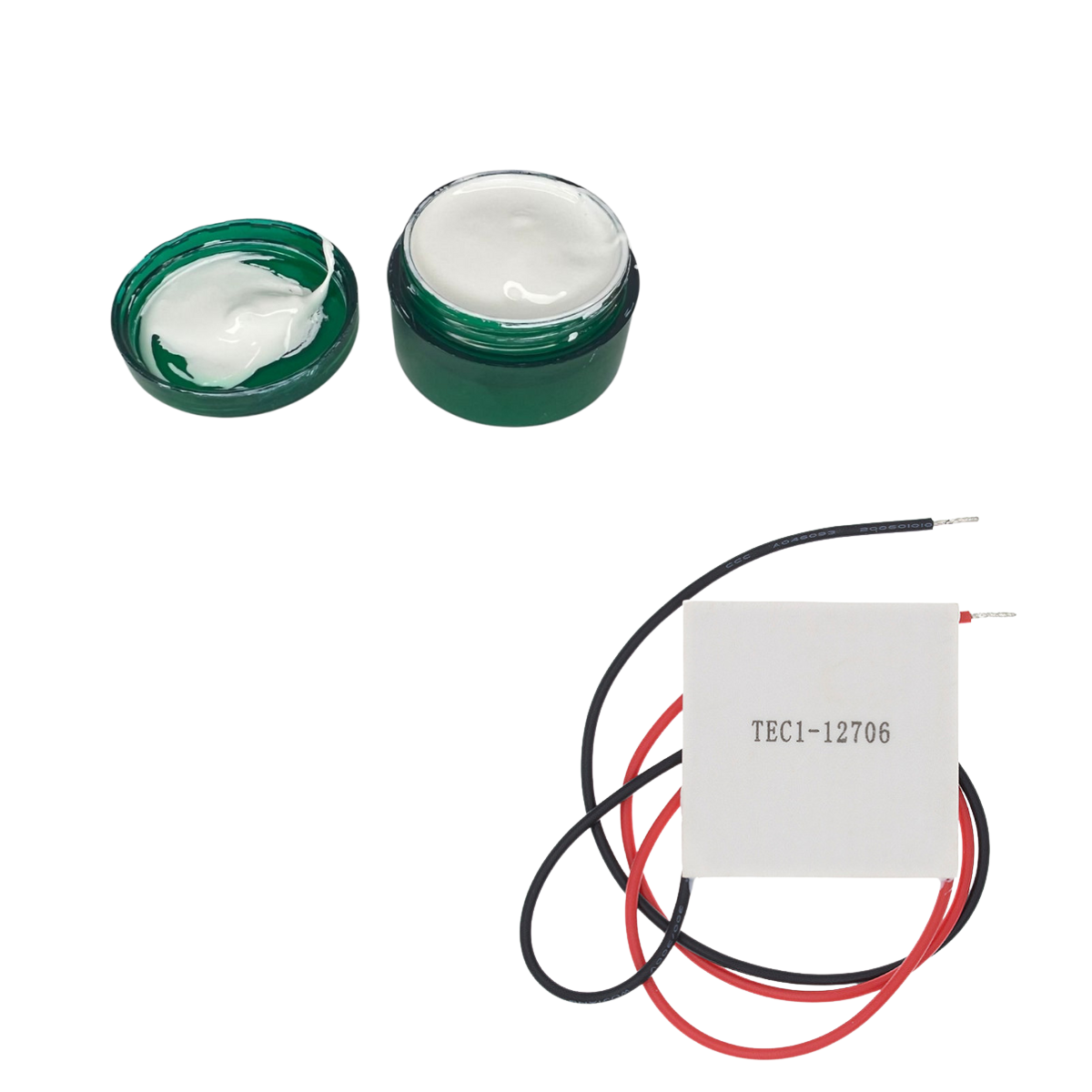 Placa Pastilha Peltier Tec1-12706 + Pasta Térmica 15g