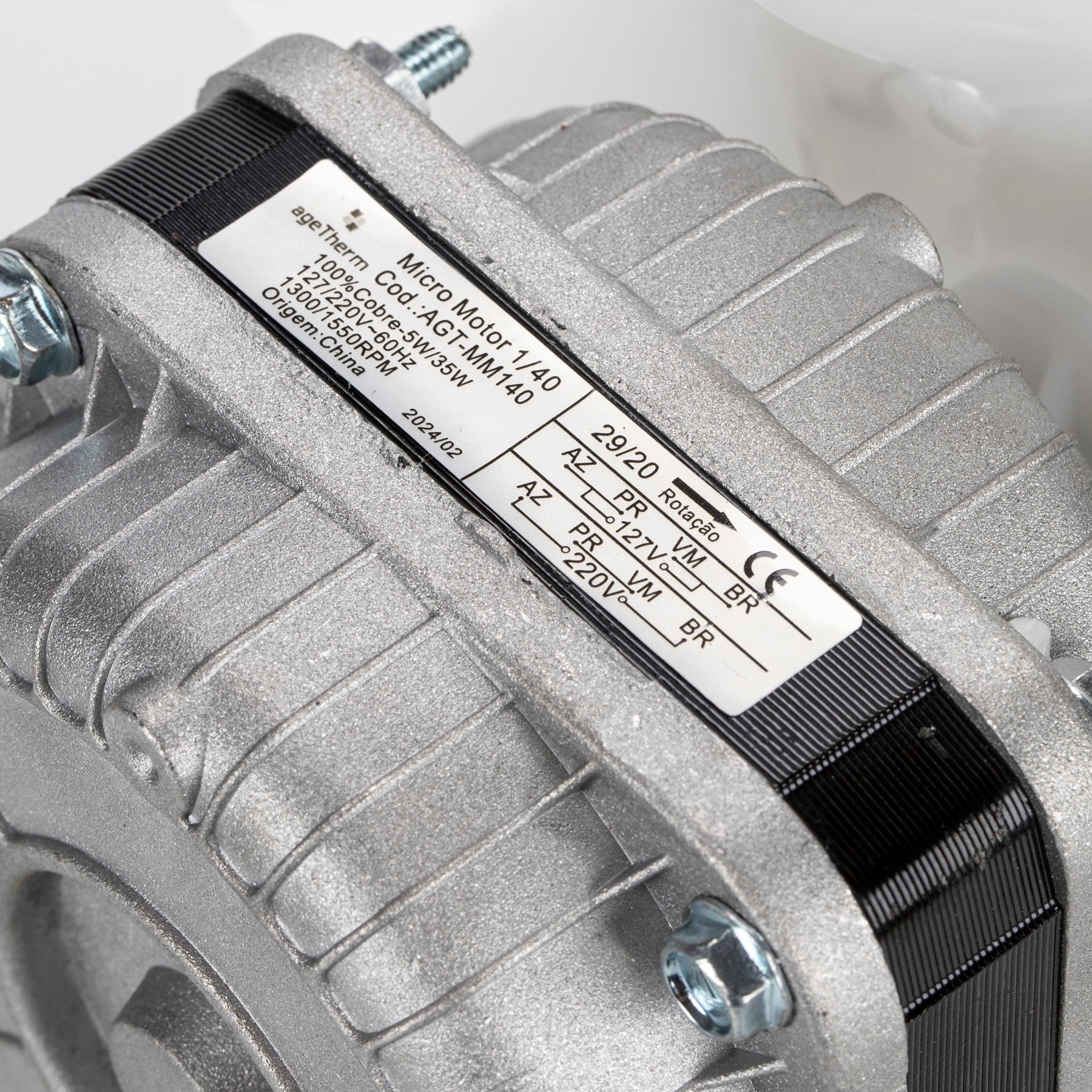 Micro Motor Ventilador 1/40 Bivolt