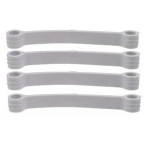 Kit 4 Tirante e 4 Rolete Lavadoras Consul Brastemp 7 a 12kg