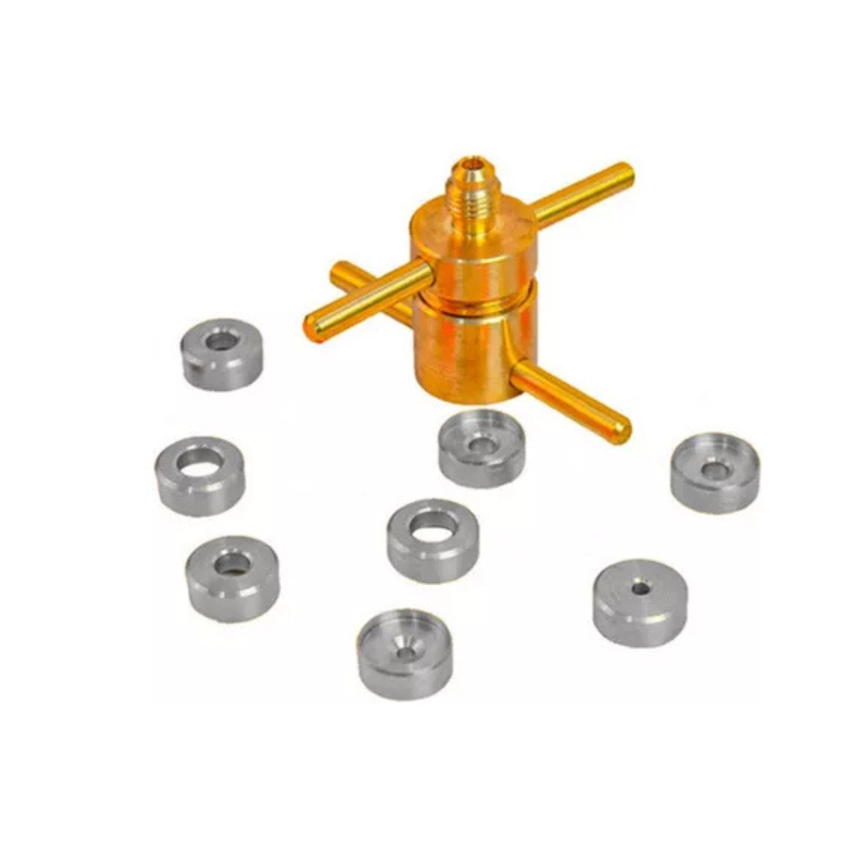 Kit Engate Conexão Rápida Refrigeração 3/16 1/4 5/16 3/8 Anti Ferrugem Para Tubo Capilar e Cano de Cobre